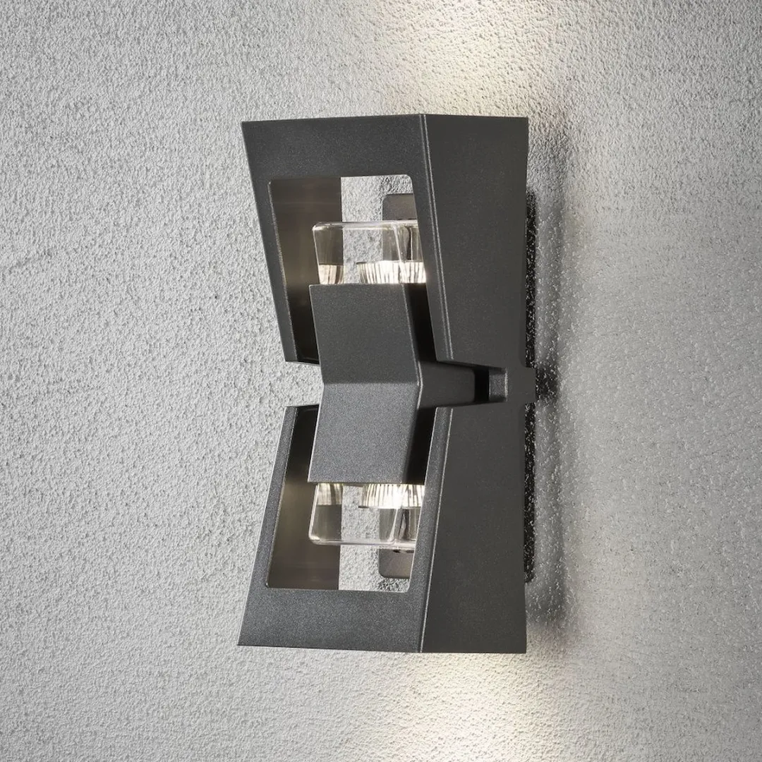 Konstsmide Potenza Wandlamp Buiten 2x GU10