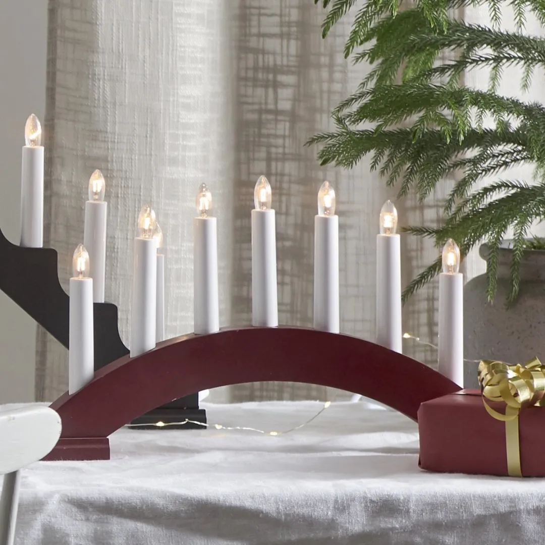 Star Trading Light Arch Leslie - 39cm - 1 Lichtpunt Wit - afbeelding 3 van 6
