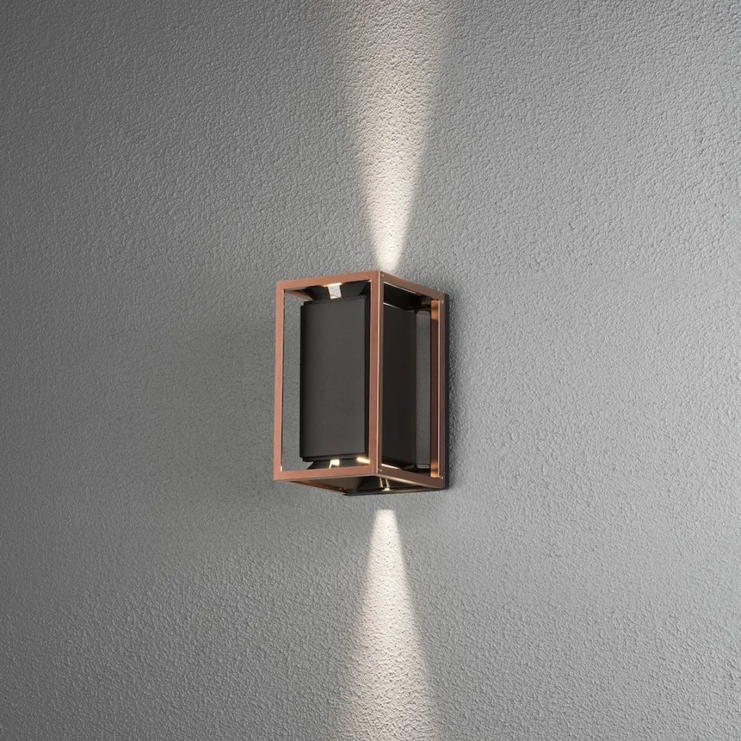 Konstsmide 423-759 Wandverlichting Buiten - 2x8W - Zwart