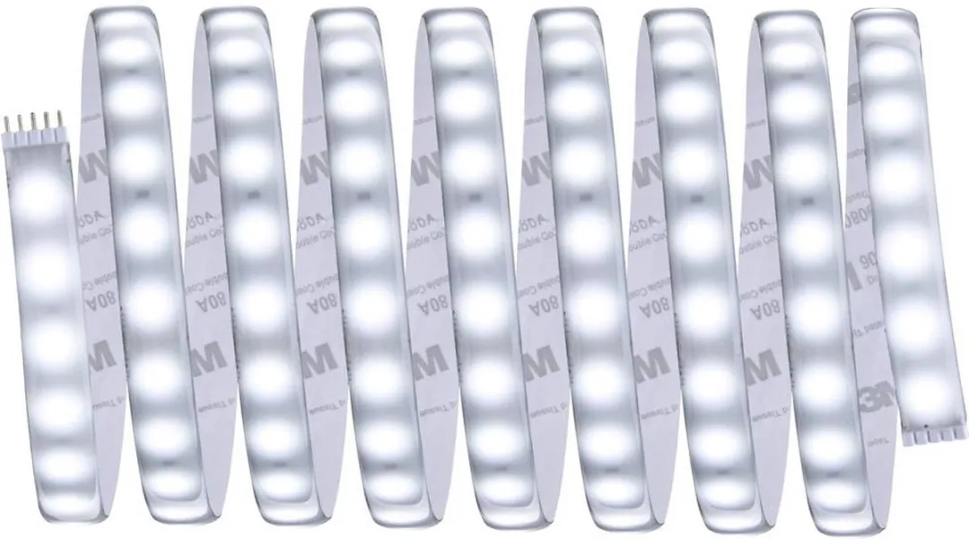 Paulmann MaxLED 500 LED-strip Basisset 300cm - Daglichtwit 6500K - Zilver