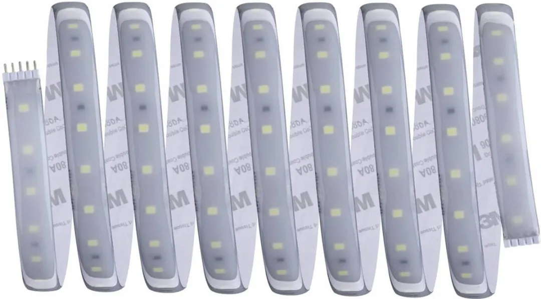 Paulmann MaxLED 500 LED-strip Basisset 300cm - Daglichtwit 6500K - Zilver