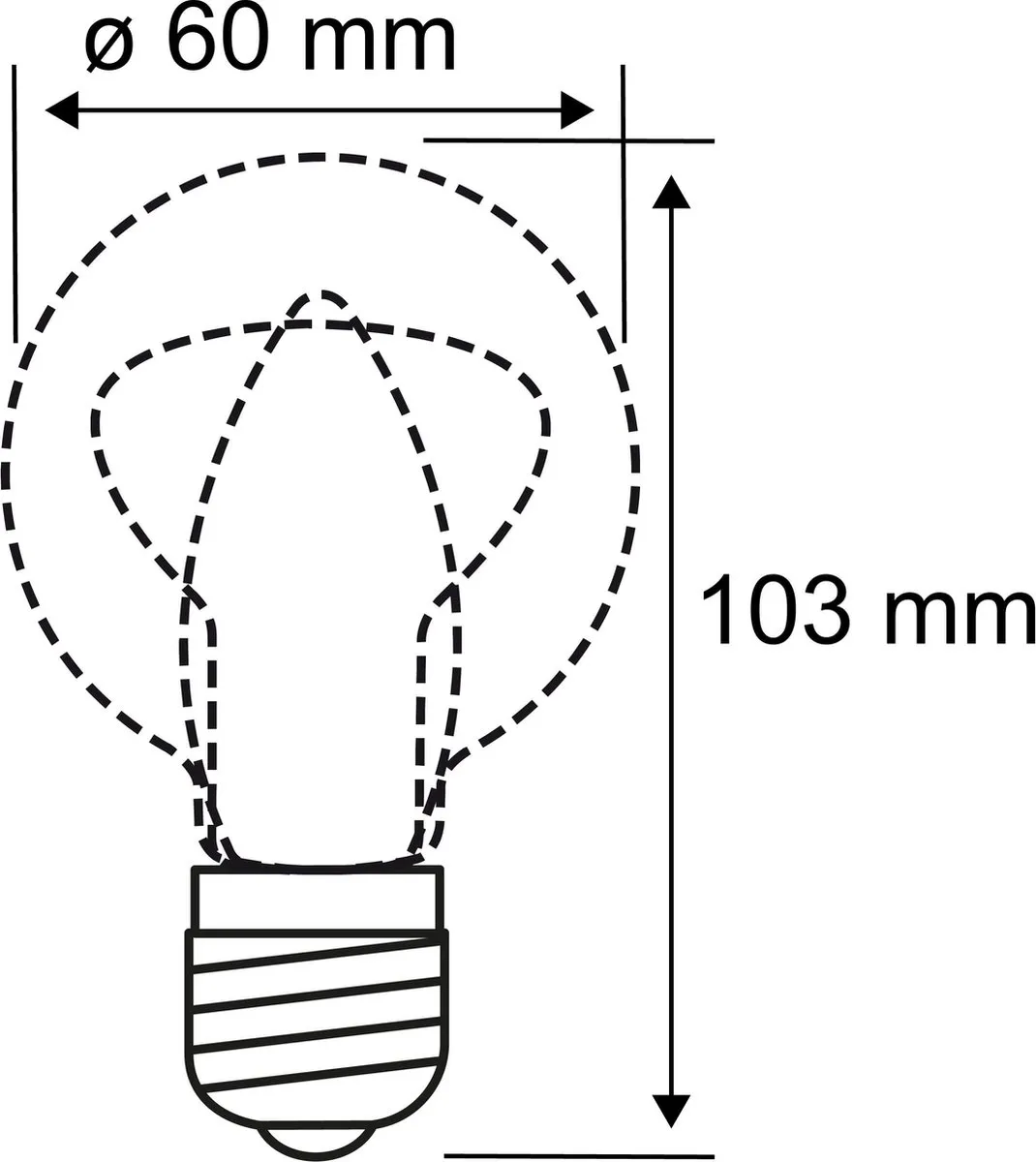 Paulmann LED-gloeilamp B22d 9W 1055lm - Warm wit 2700K