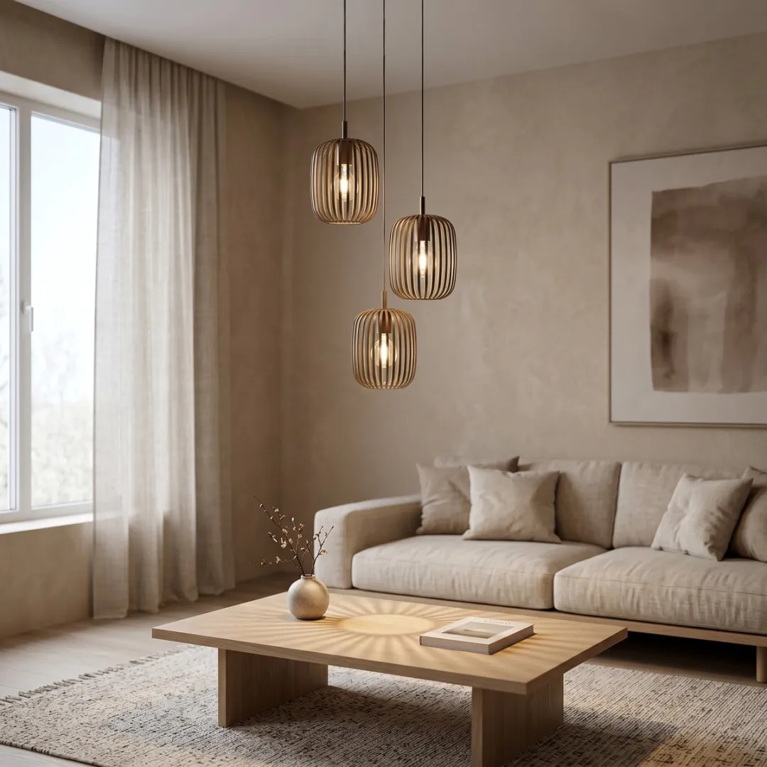 Eglo Romazzina Hanglamp E27 - Ø46cm - Brons