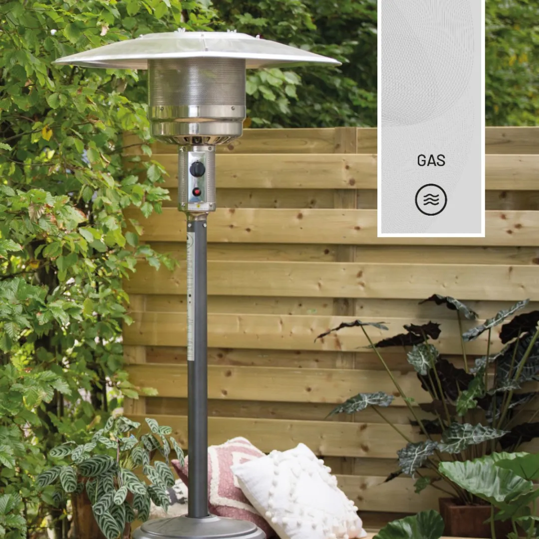 Sunred Sargas Gas Terrasverwarmer 14000W - Grijs