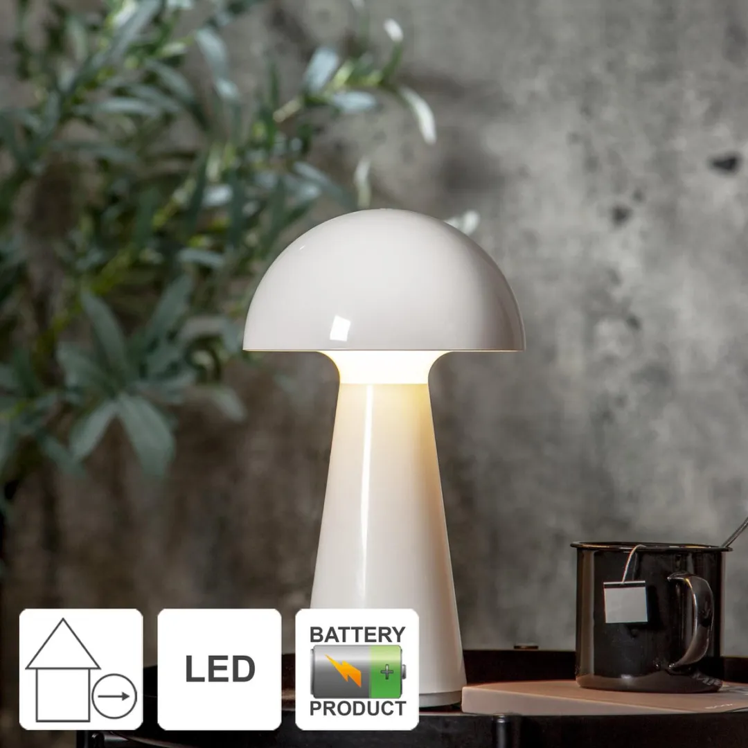 Star Trading Mushroom LED Tafellamp - Roze - 3W