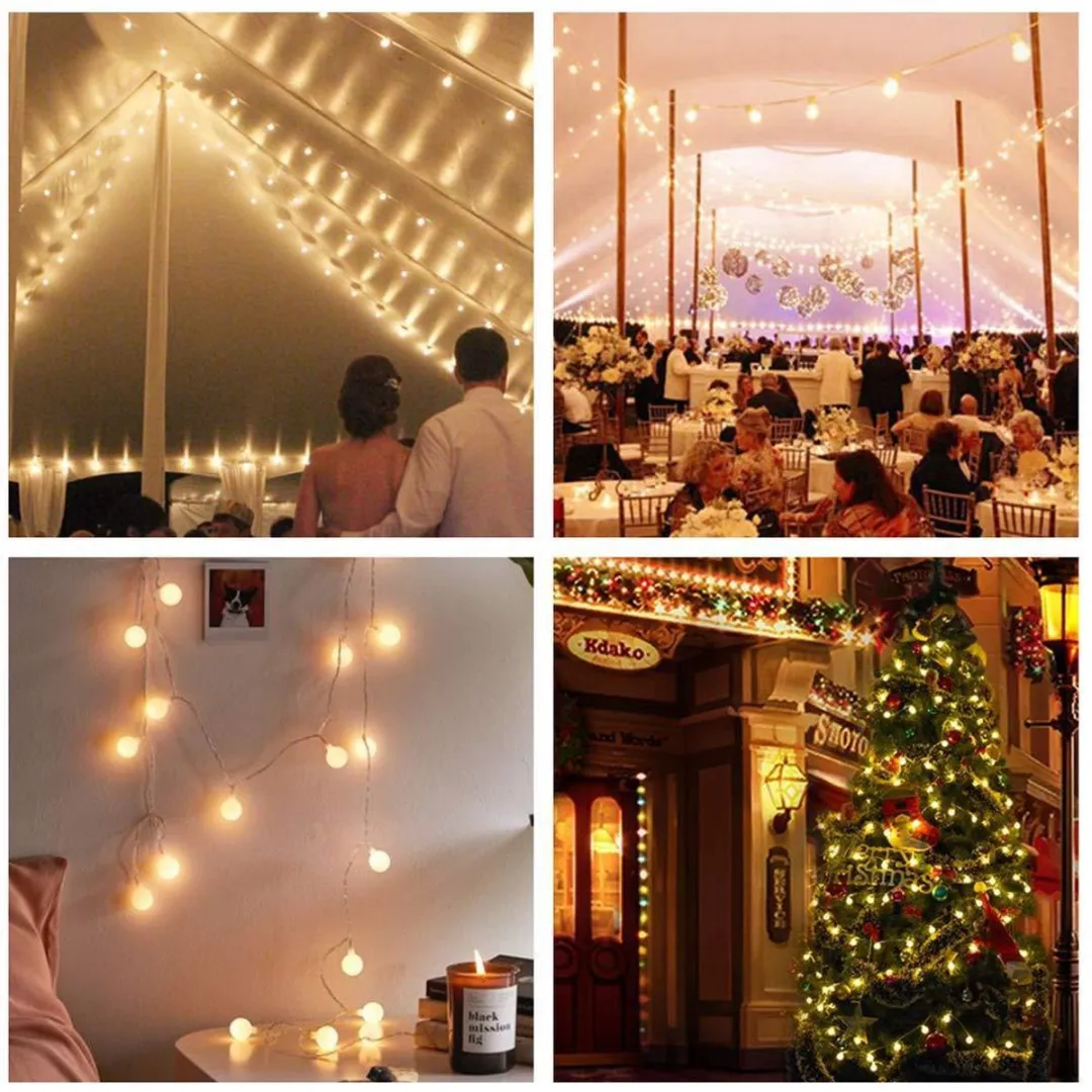 Anna's Collection Lichtsnoer 50 LED 10m - Warm wit