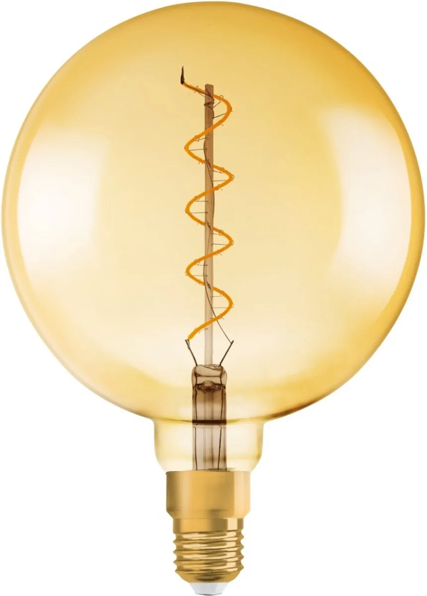 Osram LED-lamp E27 5W Warmwit - Ø20cm Goud
