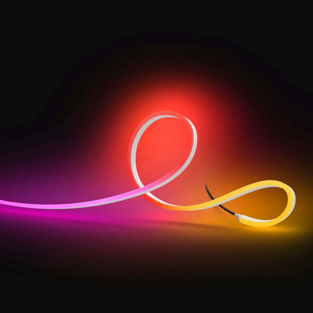 Philips Hue Neon LED Strip Outdoor 3m - Wit & Kleur - Incl. Dimmer Switch
