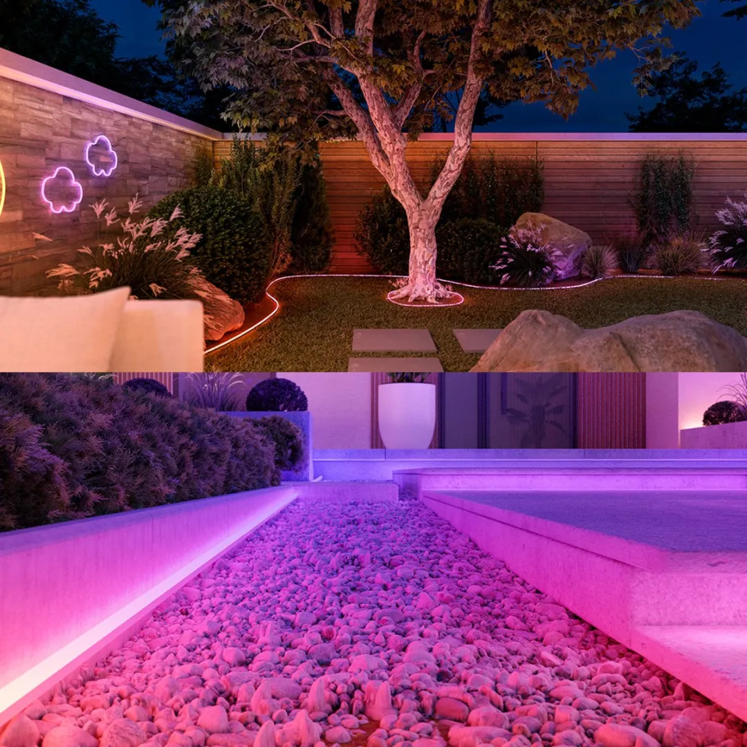 Philips Hue Neon LED Strip Outdoor 3m - Wit & Kleur - Incl. Dimmer Switch