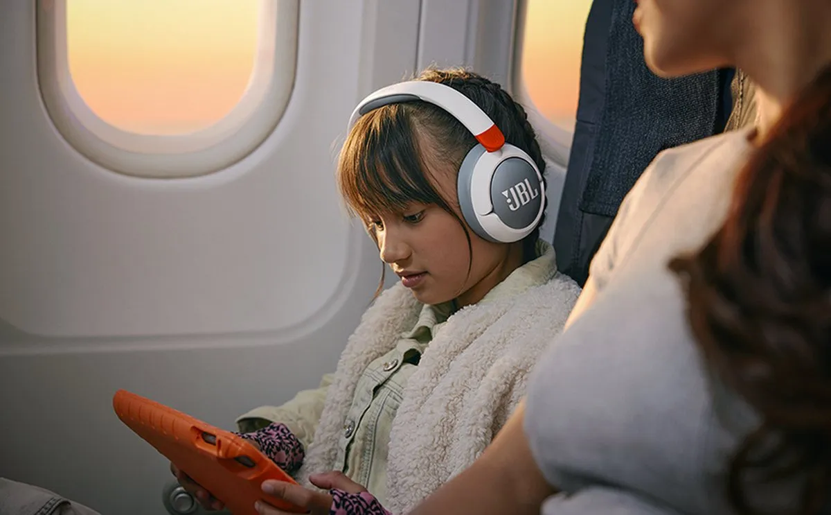 JBL Junior 470NC Draadloze Kinderkoptelefoon - Roze