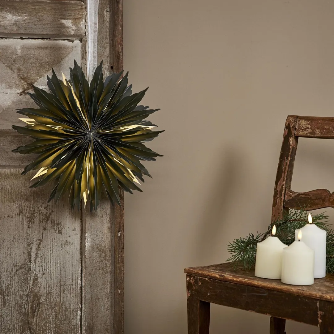 Star Trading Papierster Dis Groen 40cm - afbeelding 4 van 6