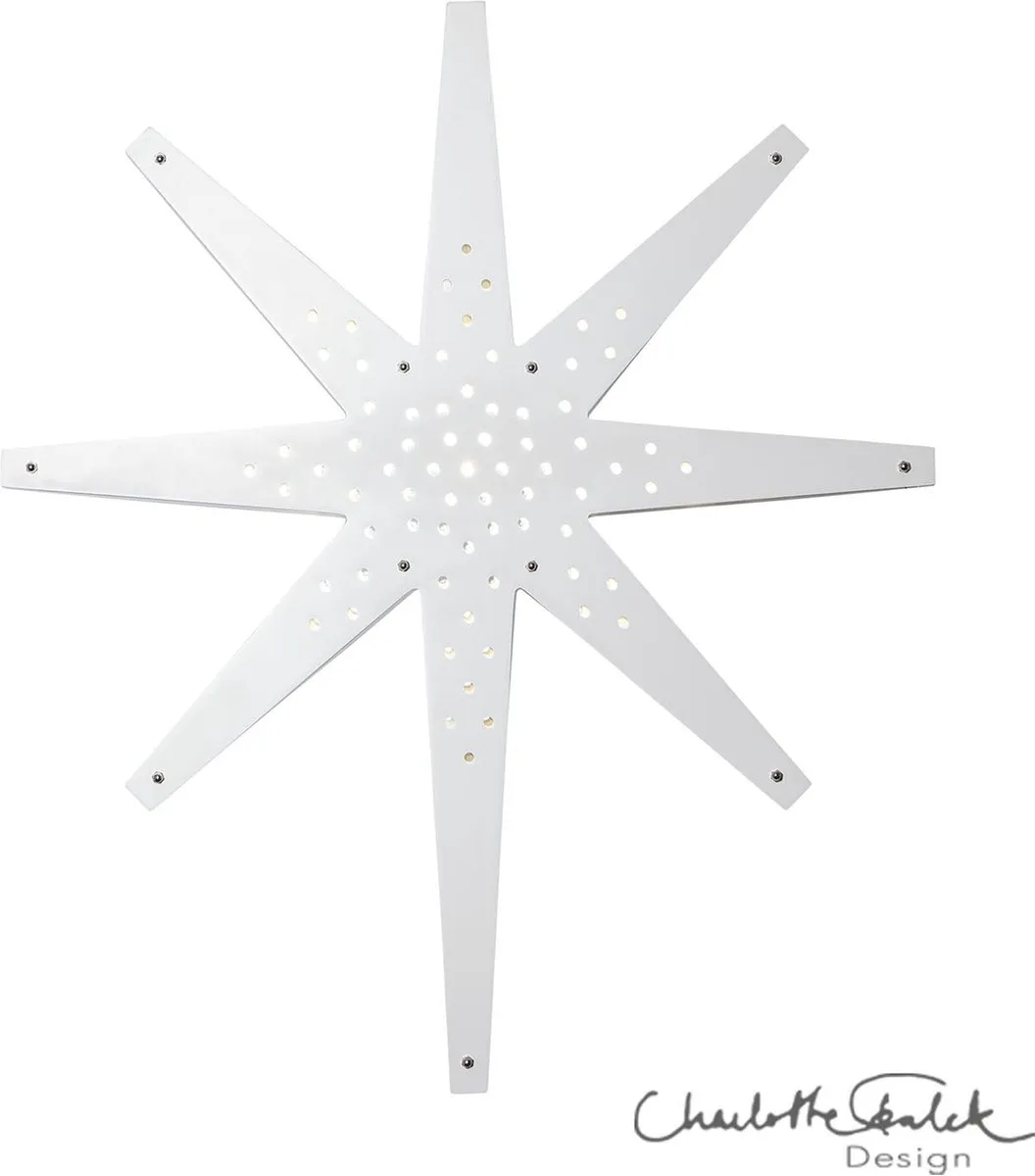 Star Trading Houten Ster Hanglamp 'Tall' 70cm
