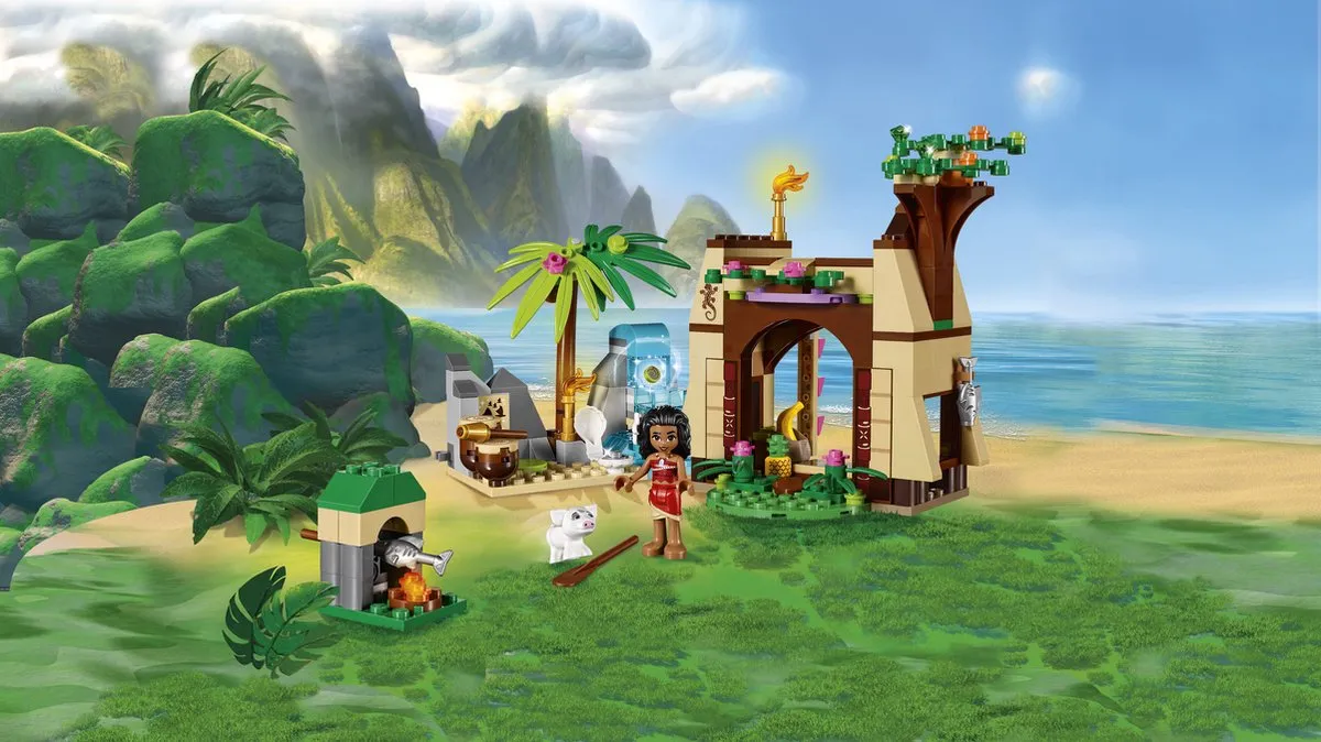 LEGO Disney Vaiana's Eilandavontuur 41149 - 205 Stukken