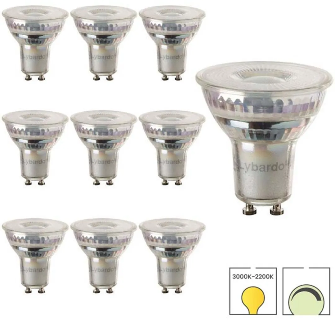 Lybardo GU10 LED Lamp 10 Stuks