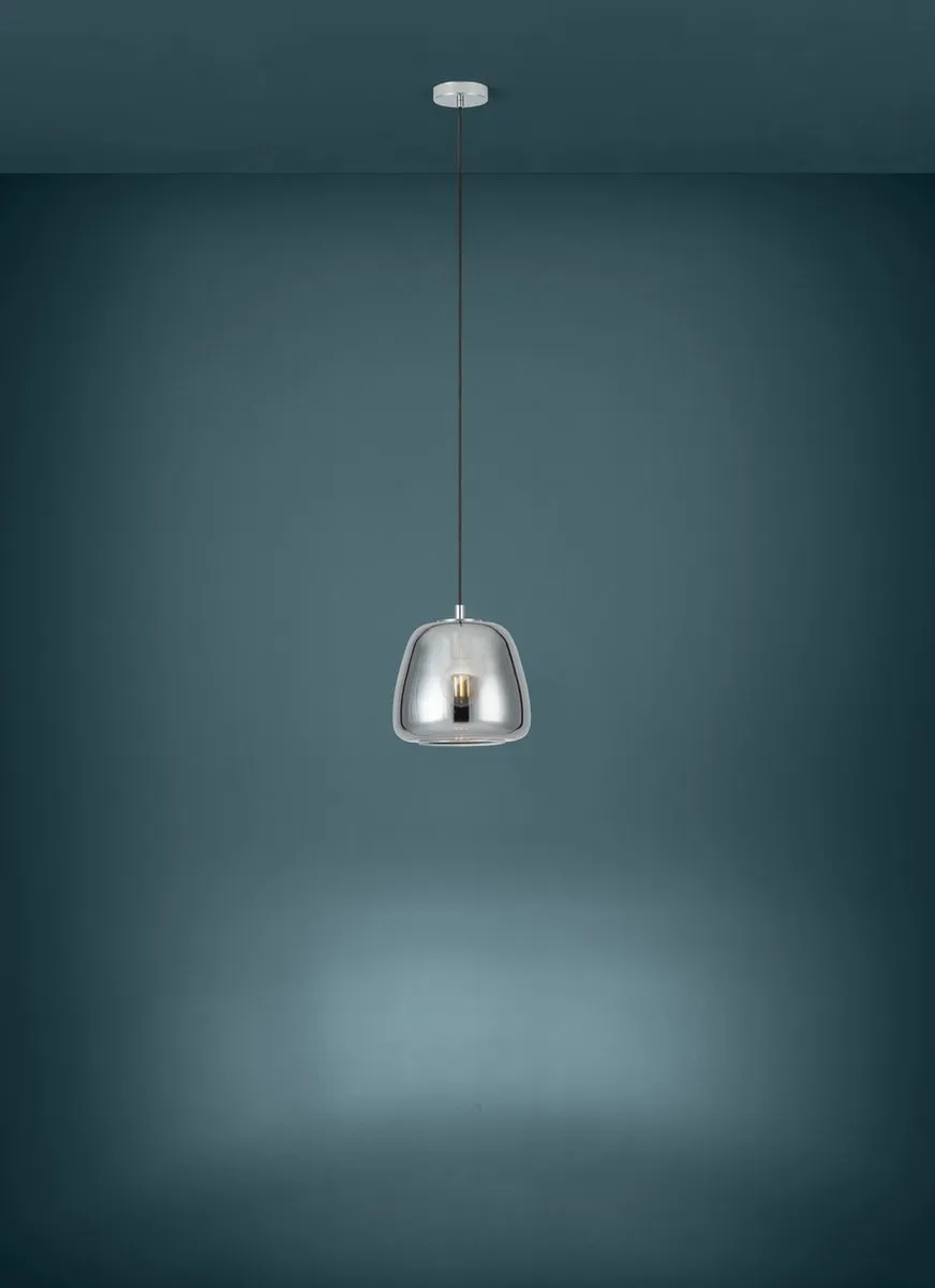Eglo Albarino Hanglamp - 5 Lichts Ø26cm - Chroom