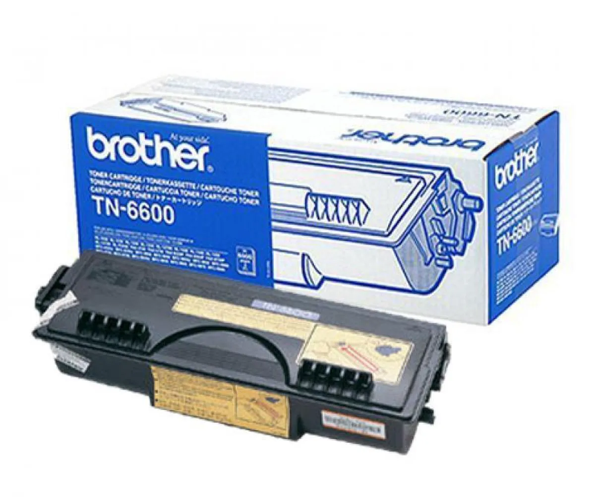Brother TN-6600 Tonercartridge - Zwart
