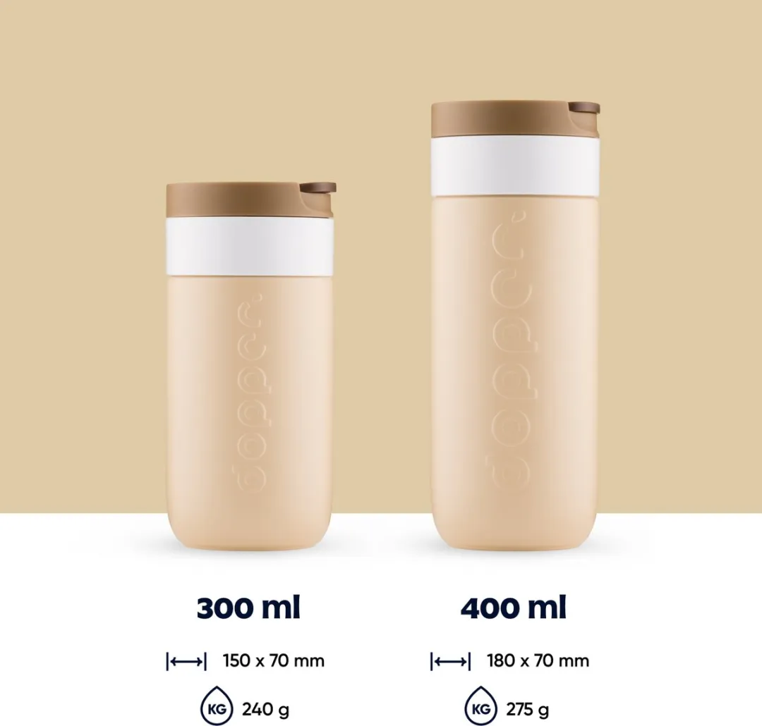 Dopper Travel Mug 300ml - Earthy Brown - afbeelding 6 van 6