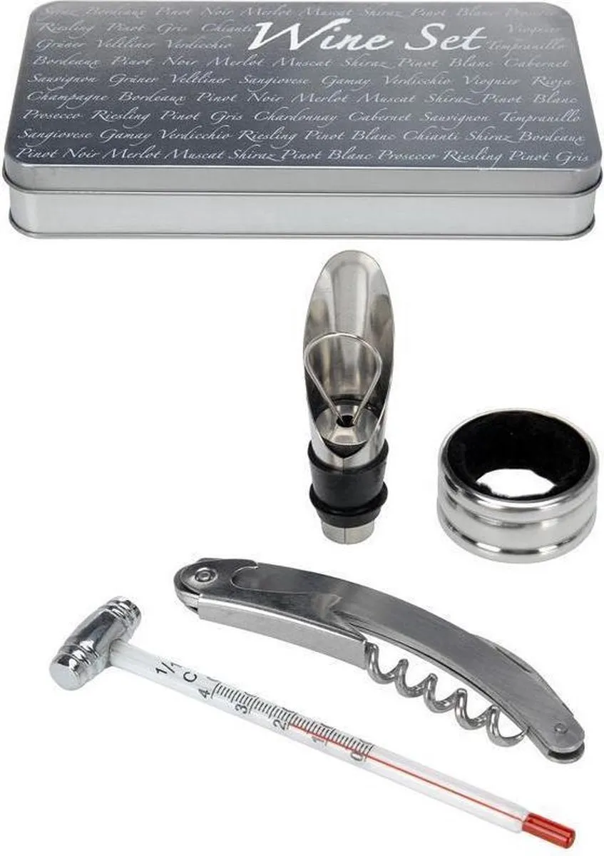 Excellent Houseware Wijnaccessoires Set 5-delig - afbeelding 6 van 6