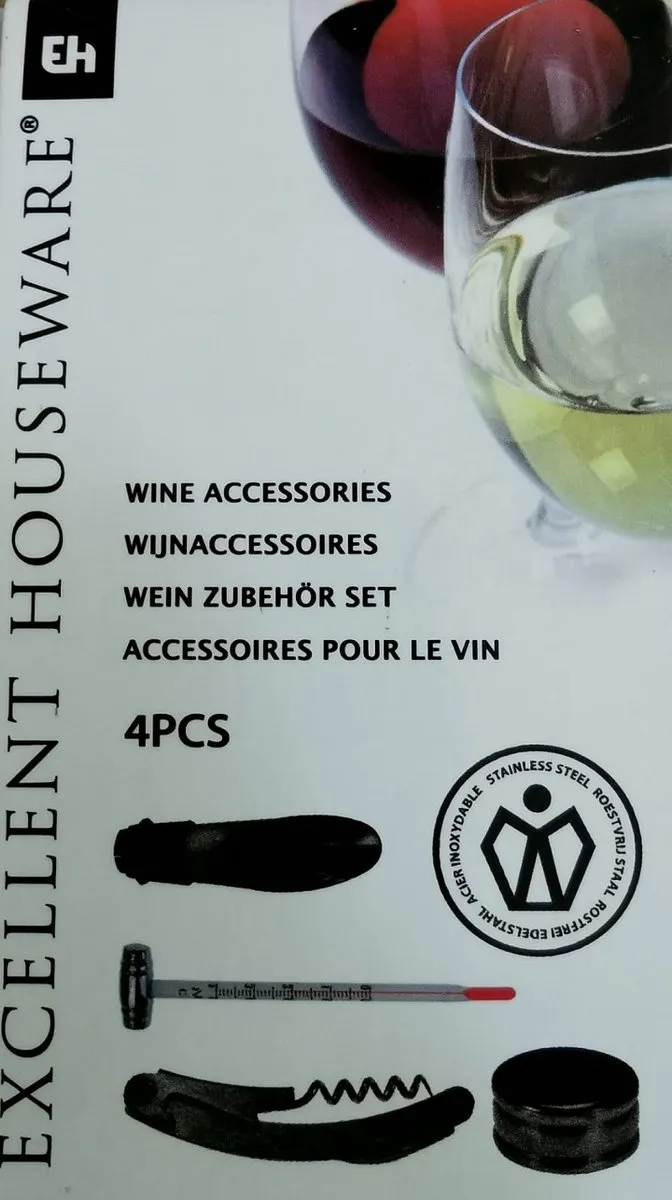 Excellent Houseware Wijnaccessoires Set 5-delig