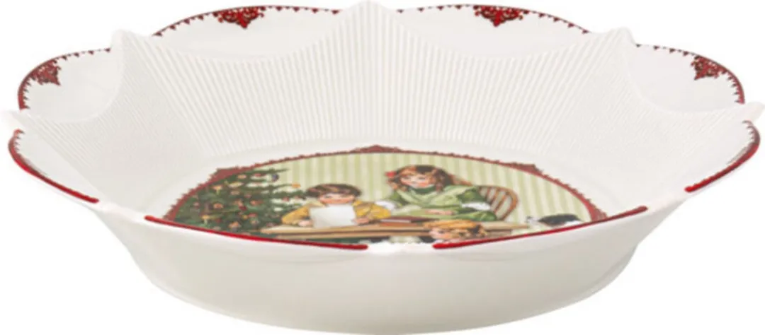 Villeroy & Boch Toy's Fantasy Kom - Rood/Wit