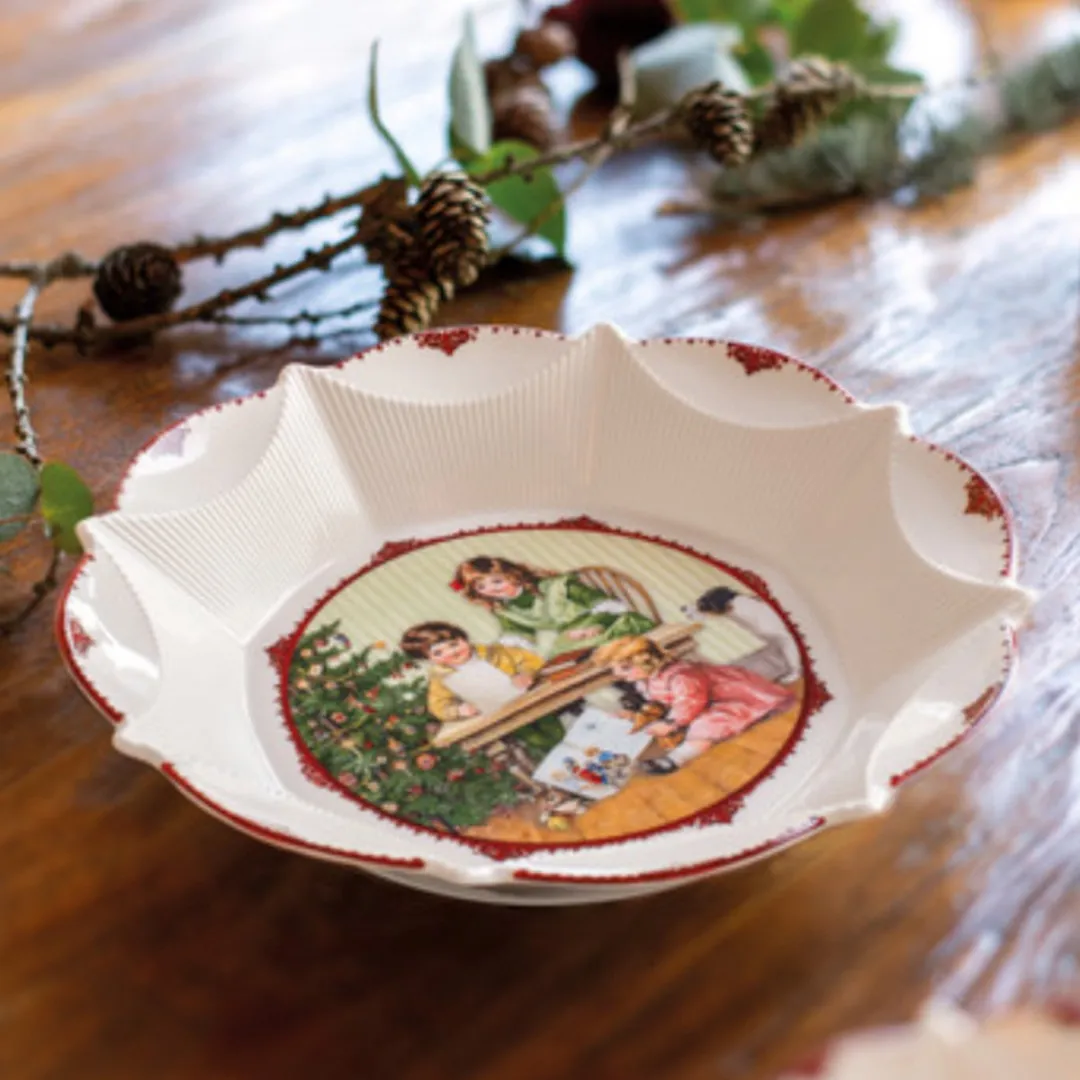Villeroy & Boch Toy's Fantasy Kom - Rood/Wit