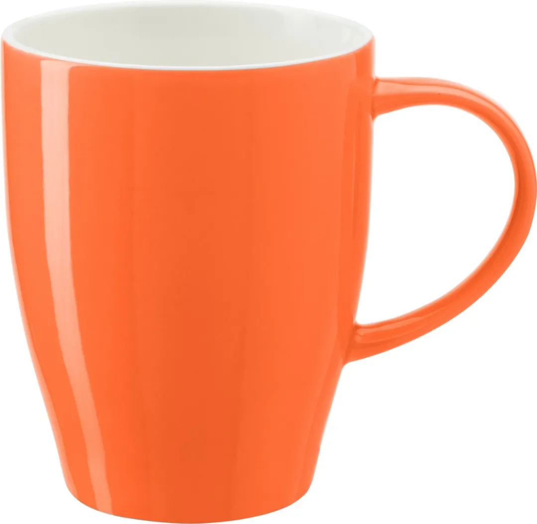 Bellatio Design Paris Mokken - 8 Stuks - 350ml - Oranje