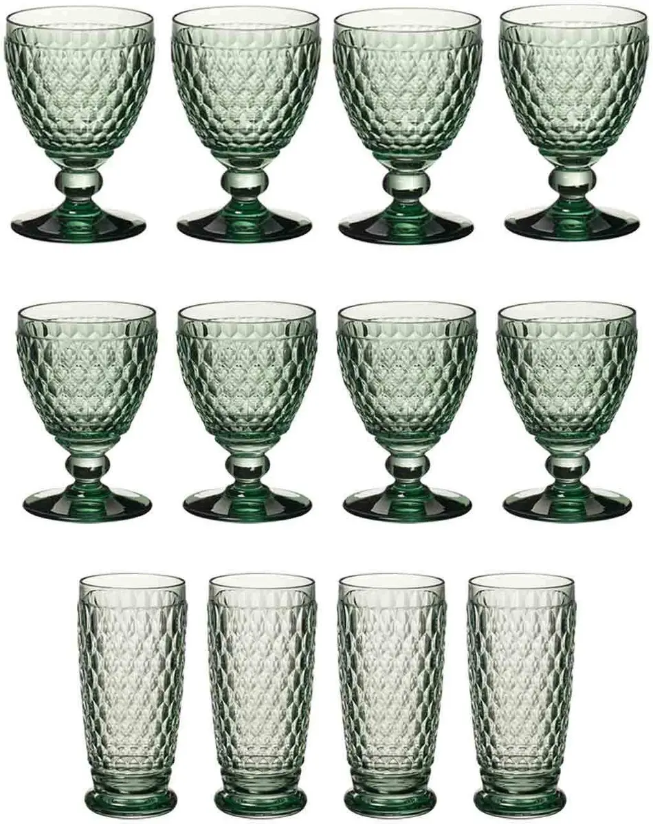 Villeroy & Boch Boston Coloured Set - 12 Stuks - Smoke