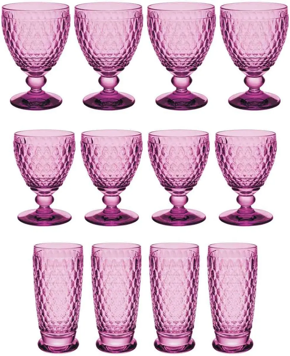 Villeroy & Boch Boston Coloured Set - 12 Stuks - Smoke