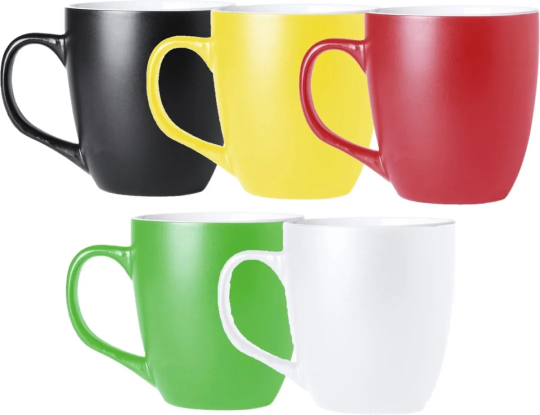 Bellatio Design Artista Koffiemok - 5x440ml - Multi