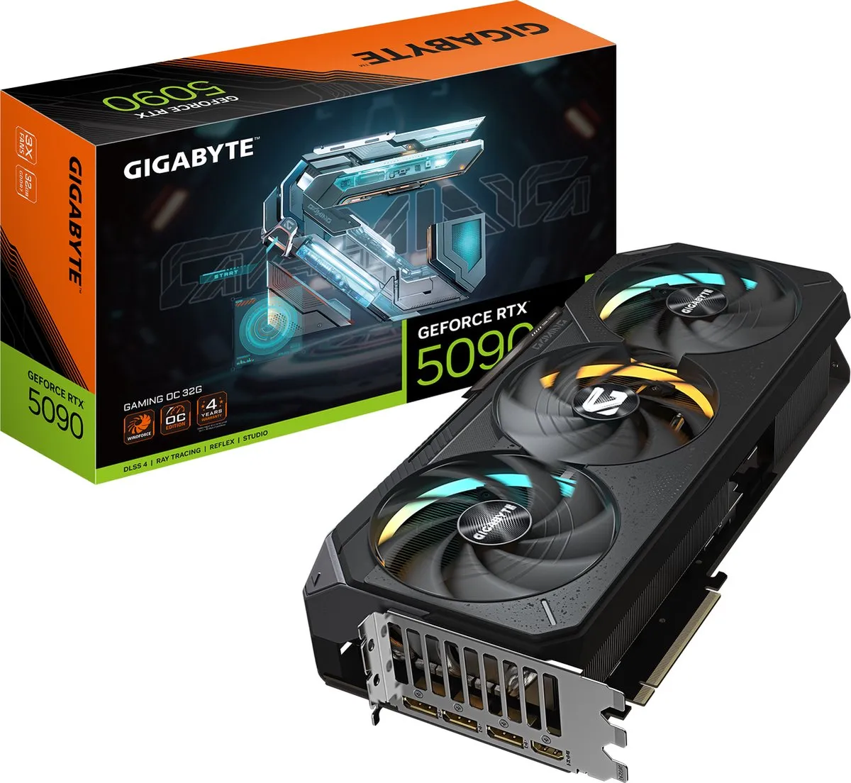 Gigabyte GeForce RTX 5090 GAMING OC Videokaart 32GB