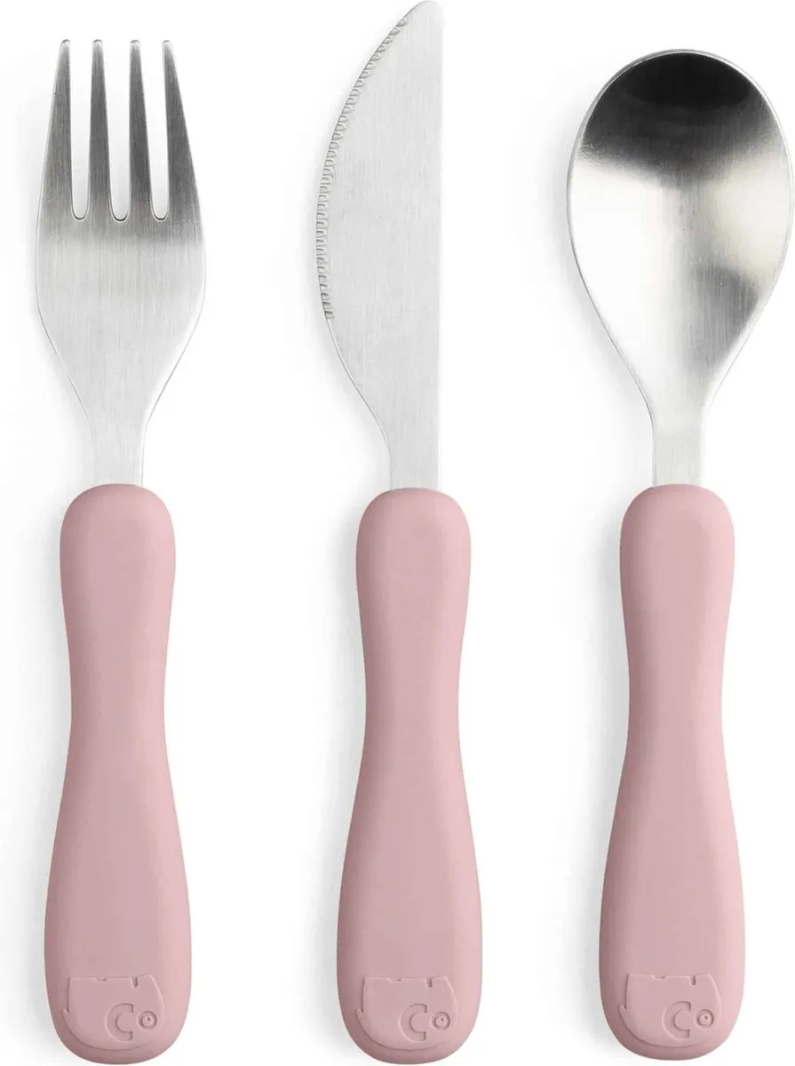 Sebra Fanto Bestekset 3-delig - Vintage Rose