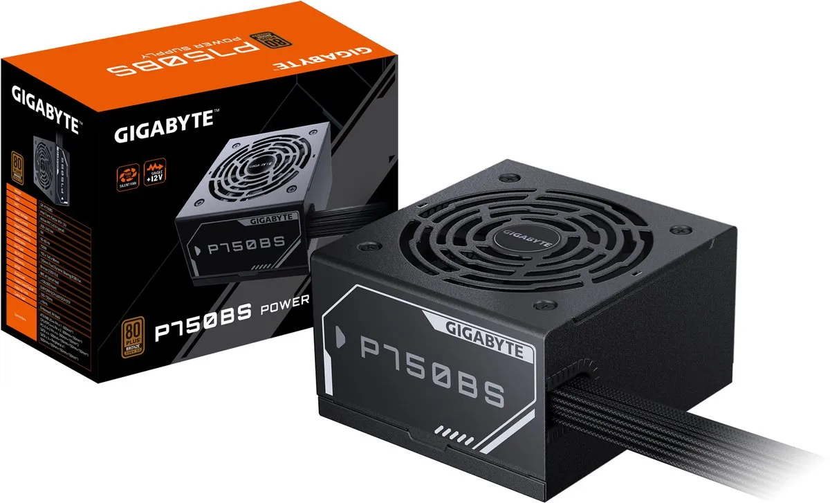 Gigabyte GP-P750BS Interne Voeding 750W - Zwart