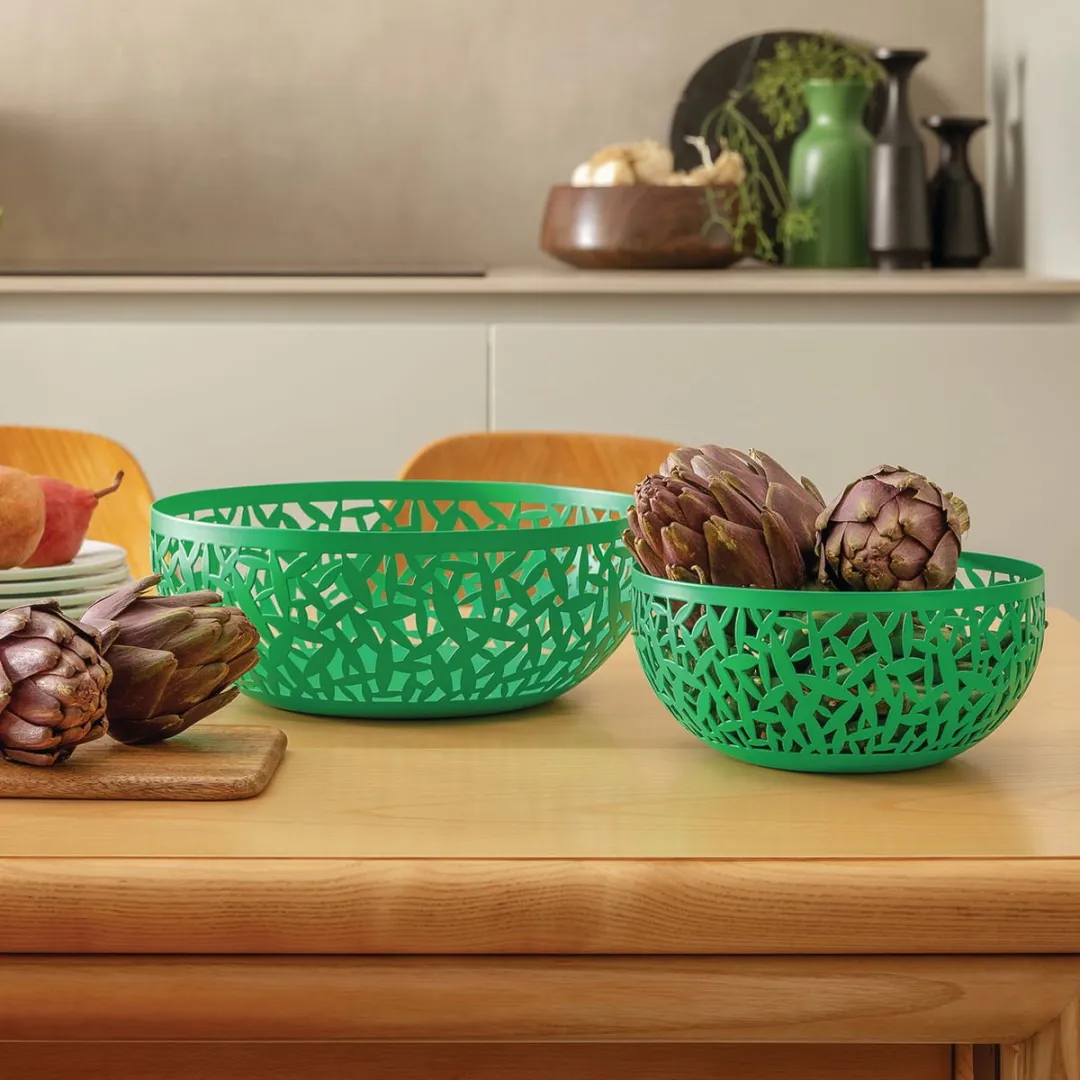 Alessi Cactus Fruitschaal - Ø21cm - Zilver