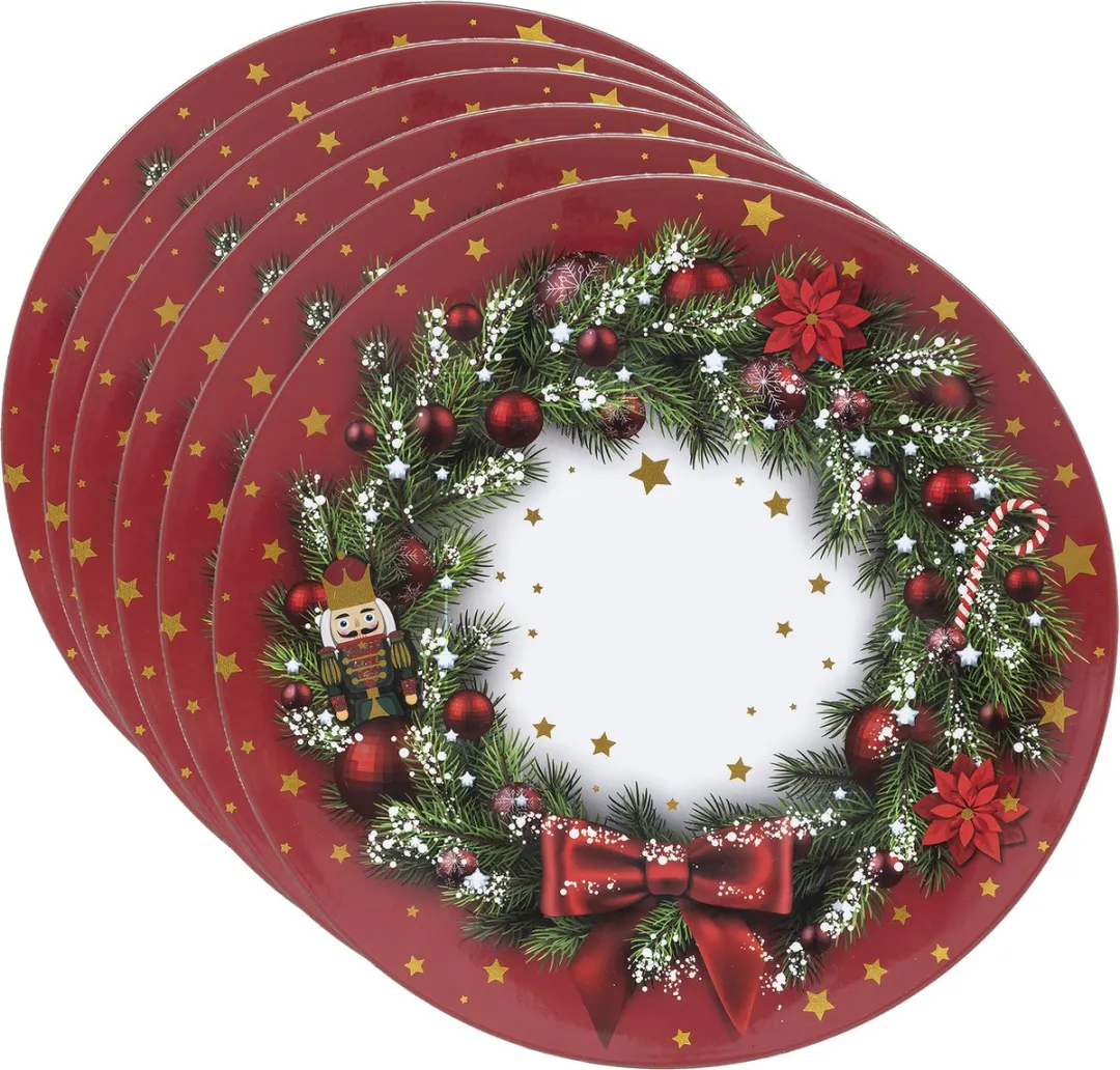Bellatio Design Kerstkaarsenbord Feeric Christmas