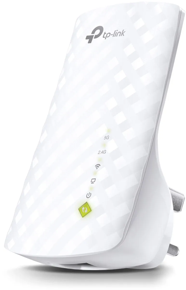 TP-Link RE220 WiFi Repeater - 1x Ethernet - Zwart