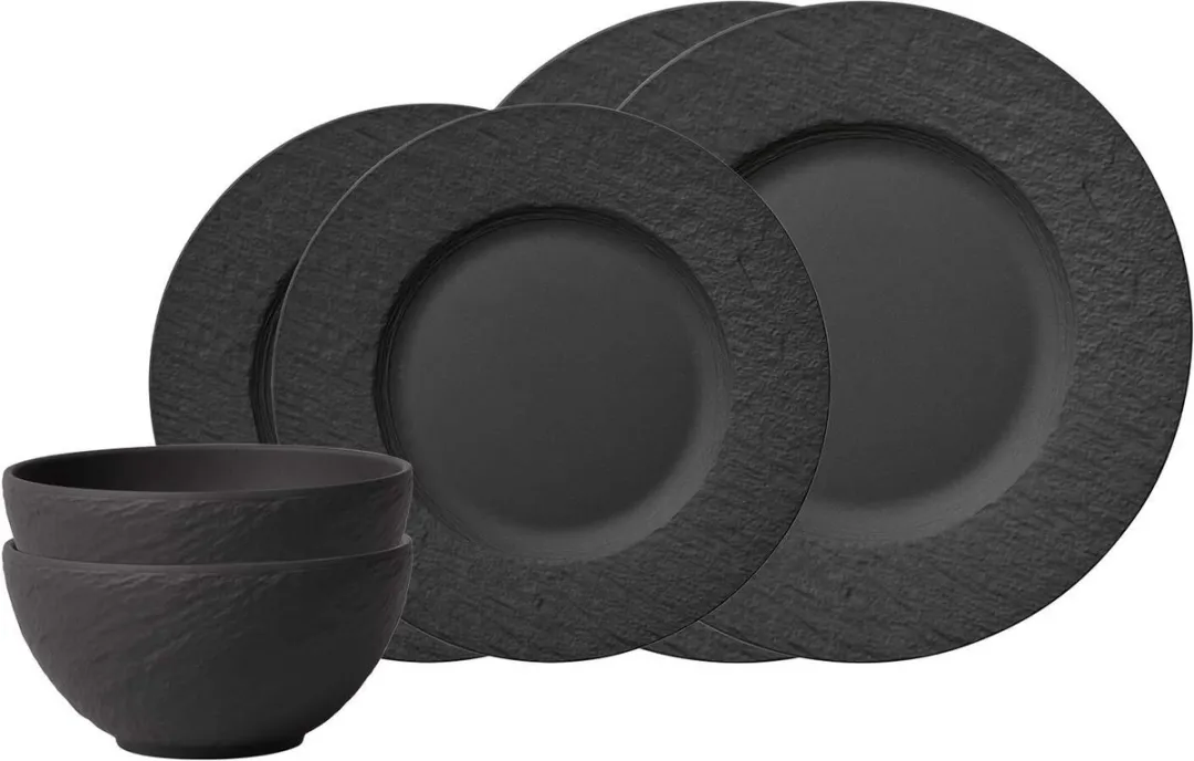 Villeroy & Boch Manufacture Rock Basic-Set 6-delig