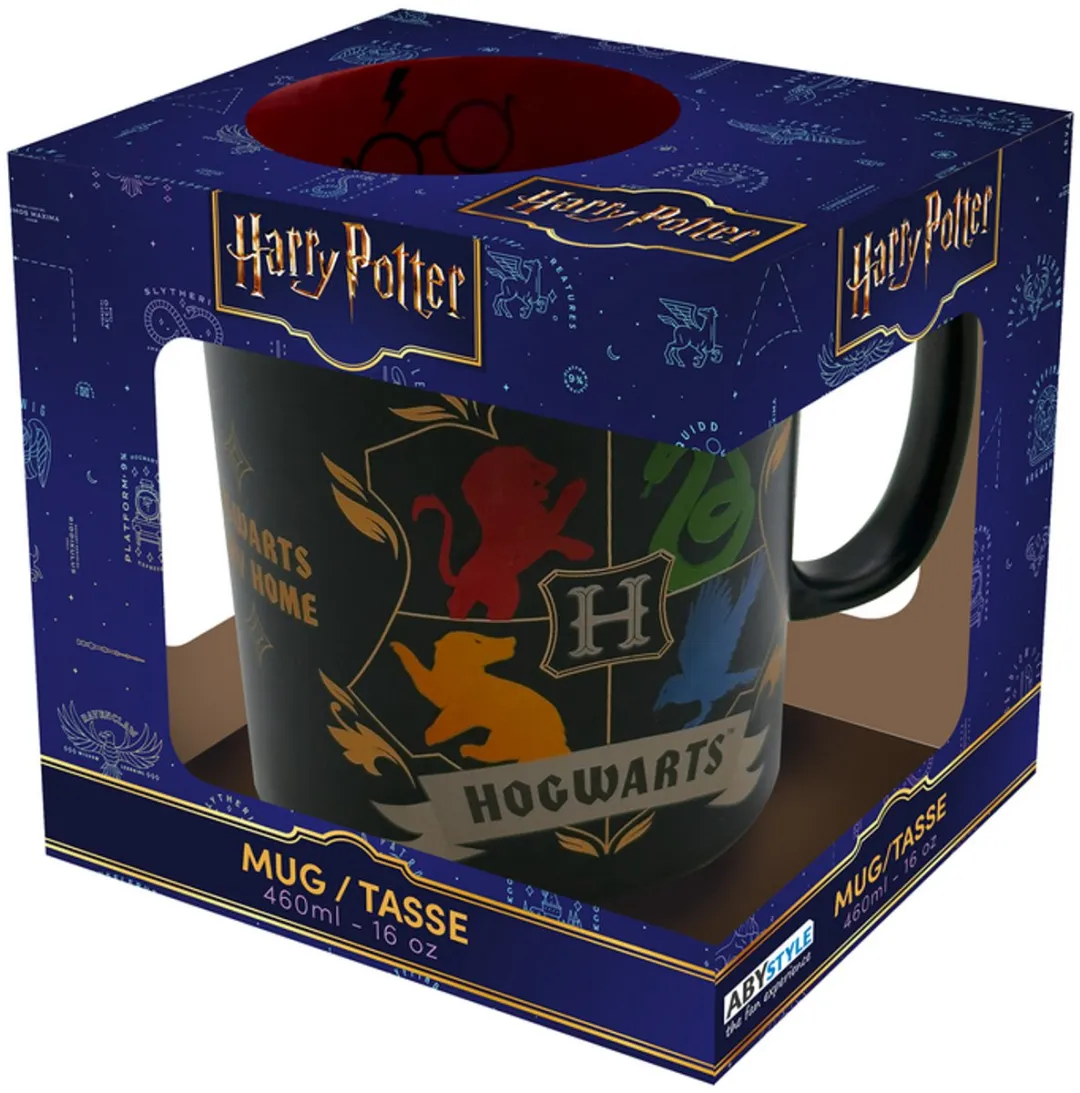 Harry Potter Huizen Unisex Kop - Meerkleurig