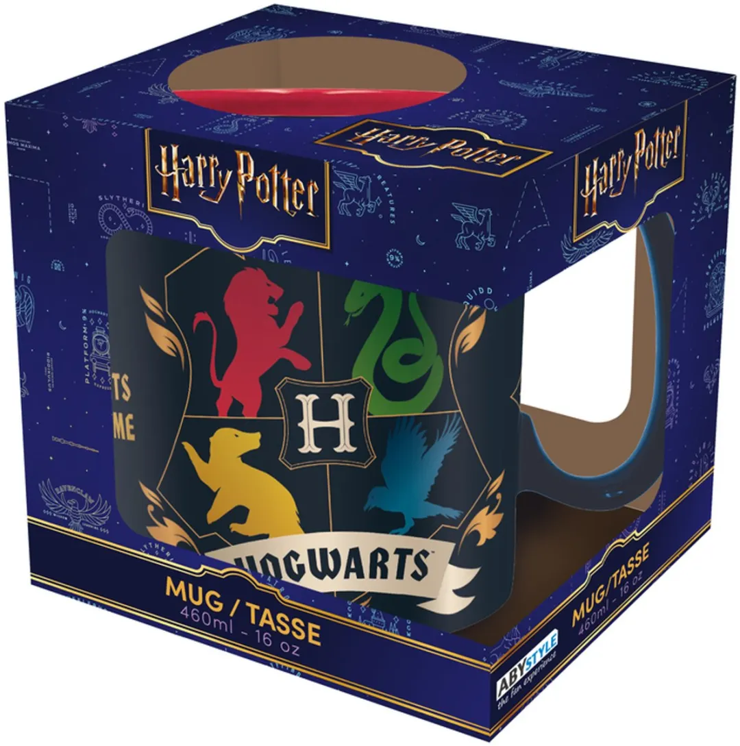 Harry Potter Huizen Unisex Kop - Meerkleurig