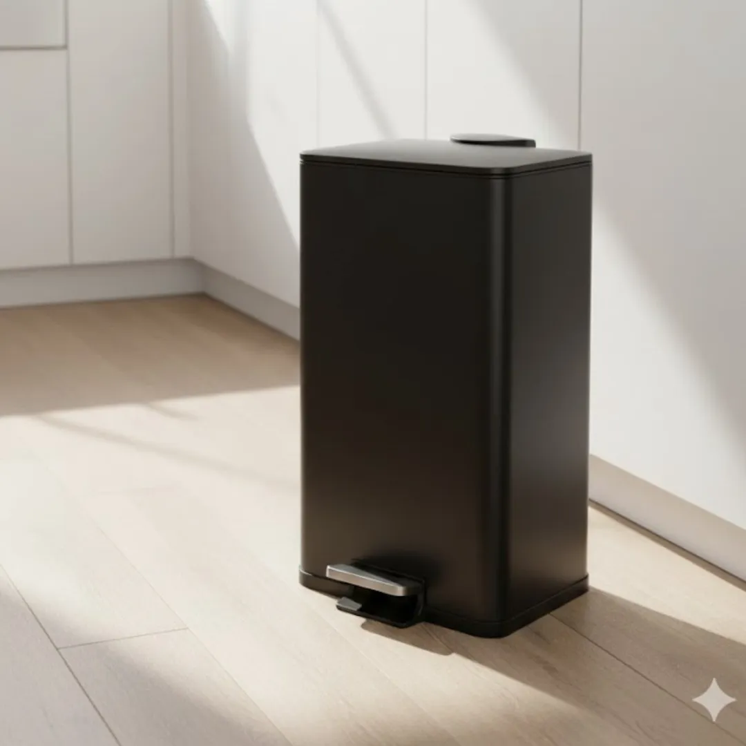 Excellent Houseware Pedaalemmer 30L - Zwart
