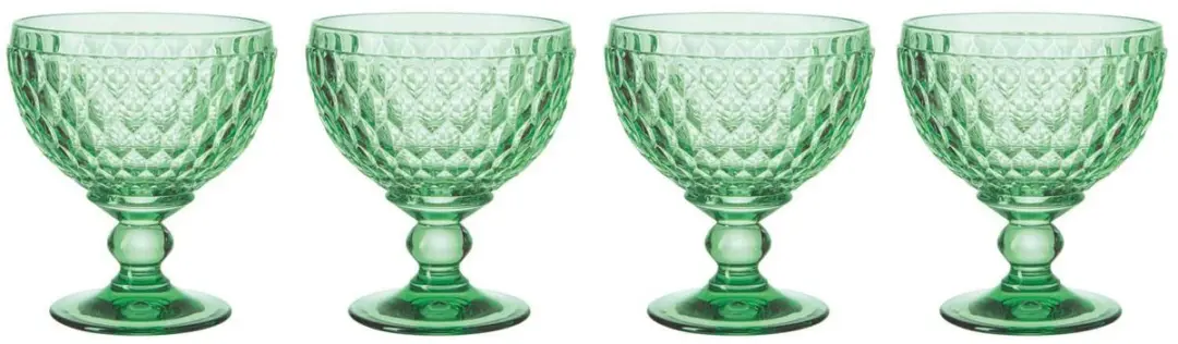 Villeroy & Boch Boston Coloured Sektschalen 398ml - 4 Stuks - Blauw