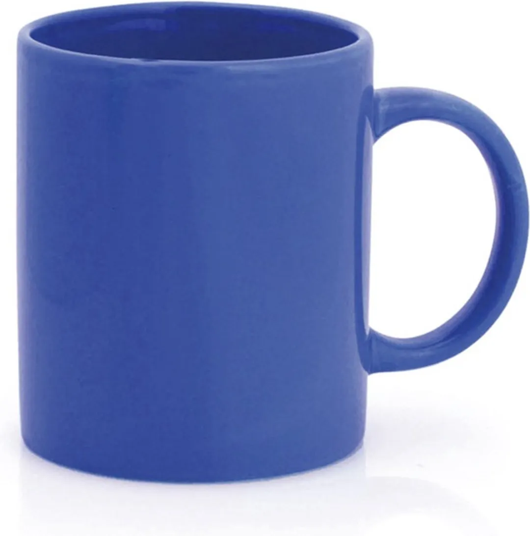 Bellatio Design Koffiemok Keramiek Blauw 370ml