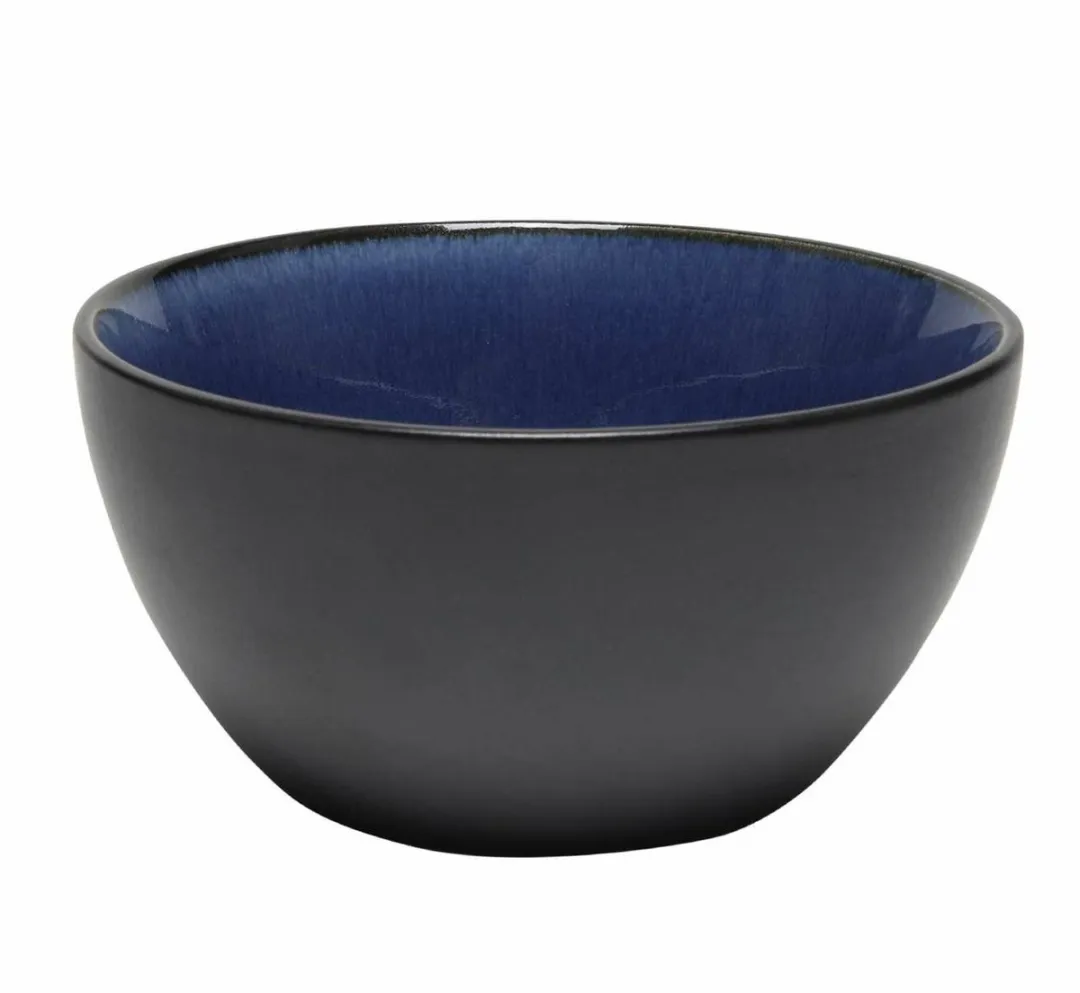Bellatio Design Samos Kommetjes - 4 Stuks - Donkerblauw