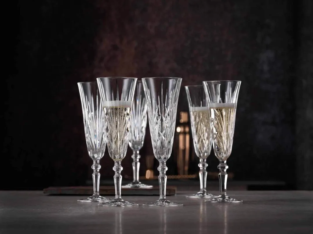 Nachtmann Palais Champagneglas 6 Stuks - Ø6.6cm