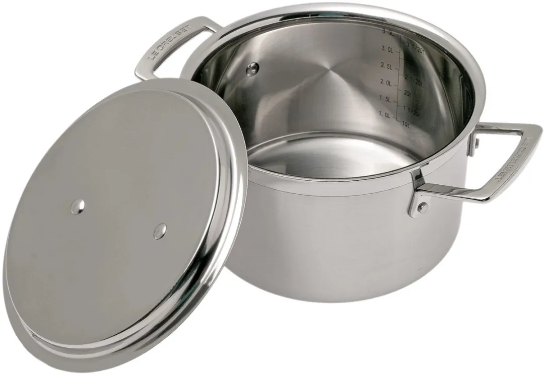 Le Creuset Magnetik Pannenset 7-delig - Zilver