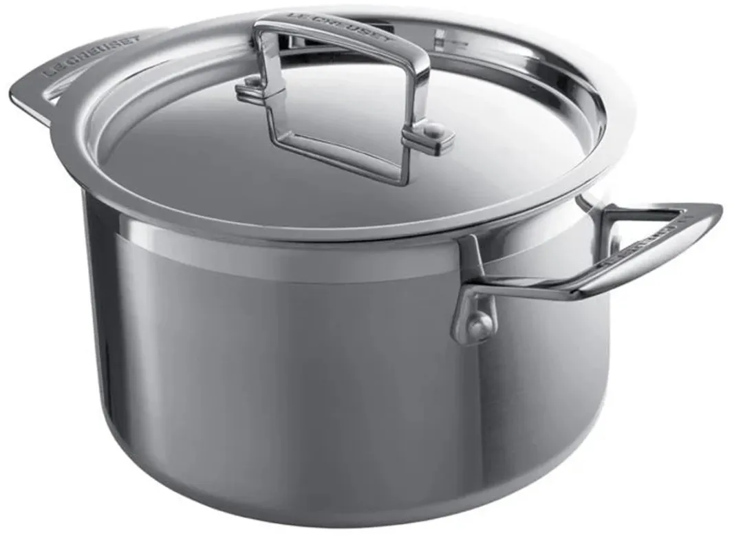 Le Creuset Magnetik Pannenset 7-delig - Zilver - afbeelding 6 van 6