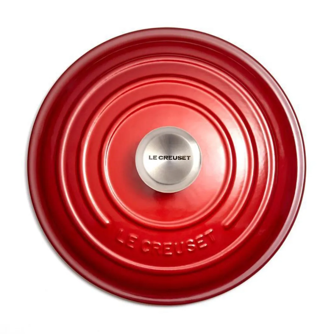 Le Creuset Braadpan 26cm 5,3L - Kersenrood