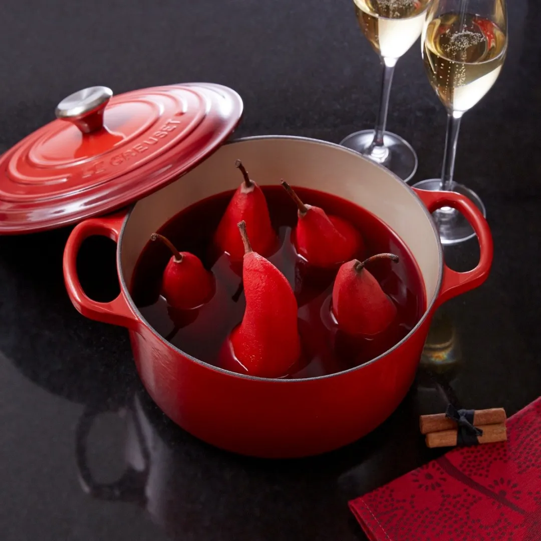 Le Creuset Braadpan 26cm 5,3L - Kersenrood