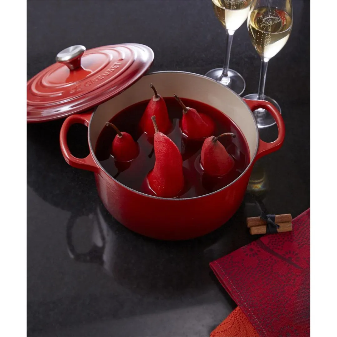 Le Creuset Braadpan 26cm 5,3L - Kersenrood