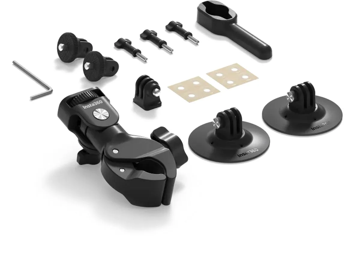 Insta360 Motor Accessoire Bundel CINSAAVY - Stuurklem & Zelfklevend - afbeelding 6 van 6