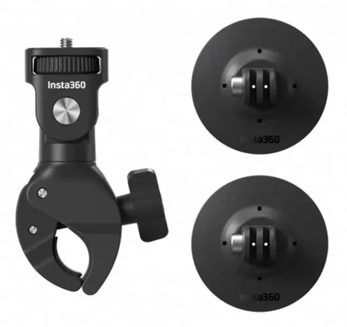 Insta360 Motor Accessoire Bundel CINSAAVY - Stuurklem & Zelfklevend
